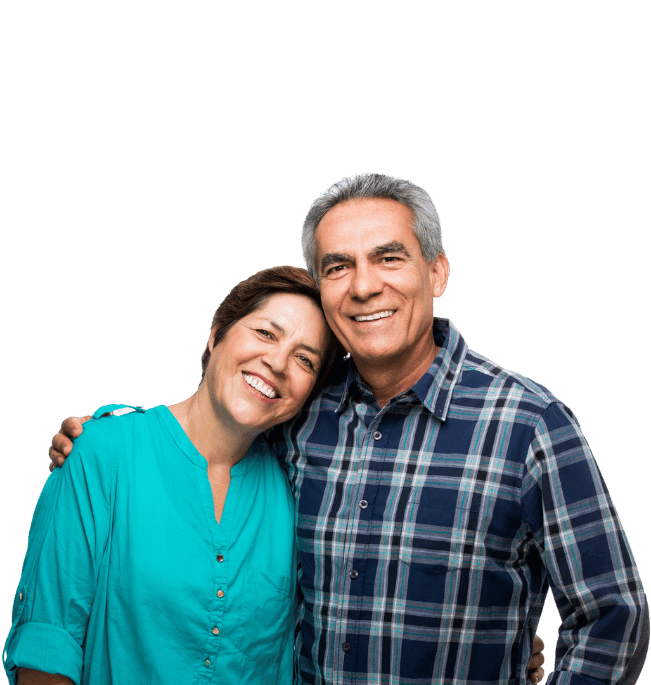 Hispanic Man and Woman Couple